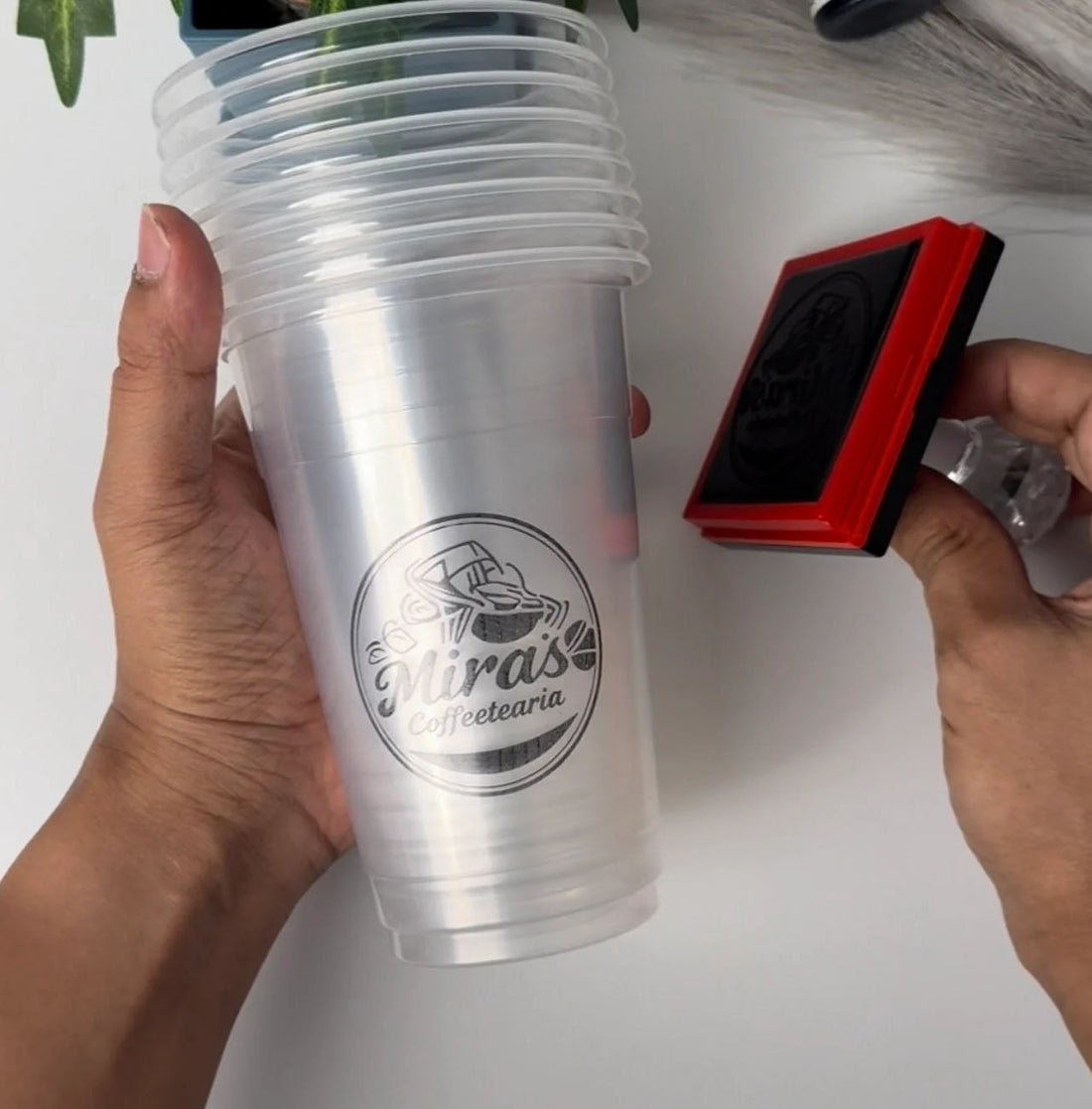 Logo Stamp for plastic