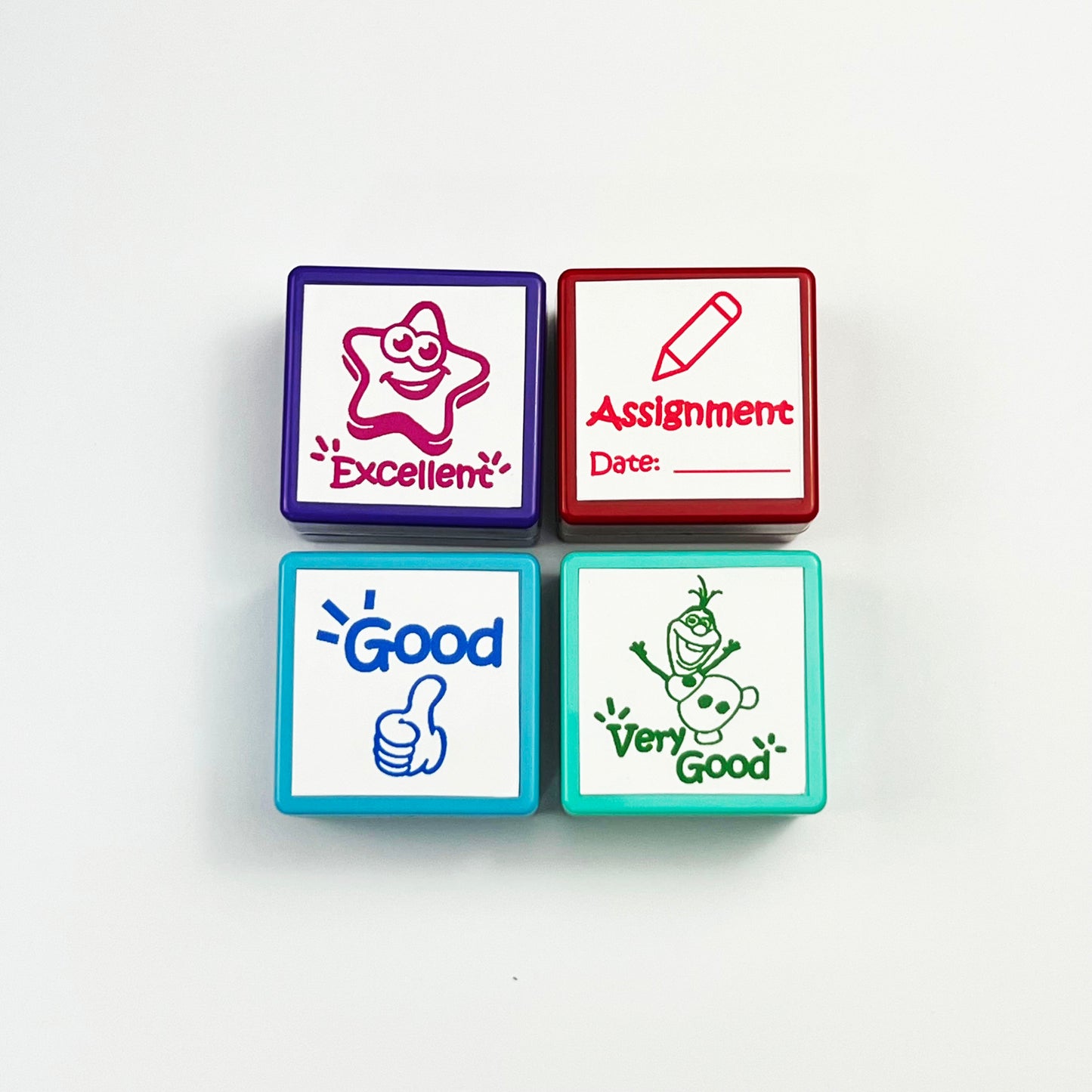 Fun & Colorful Teacher Stamps – Buy as a Set or Individually!