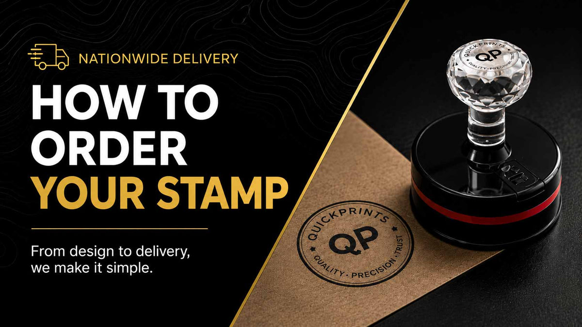 How to Order a Custom Stamp | Quickprints Philippines