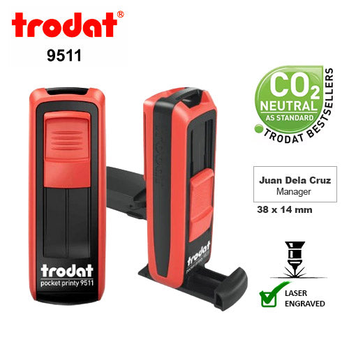 Trodat 9511 – Pocket Stamp